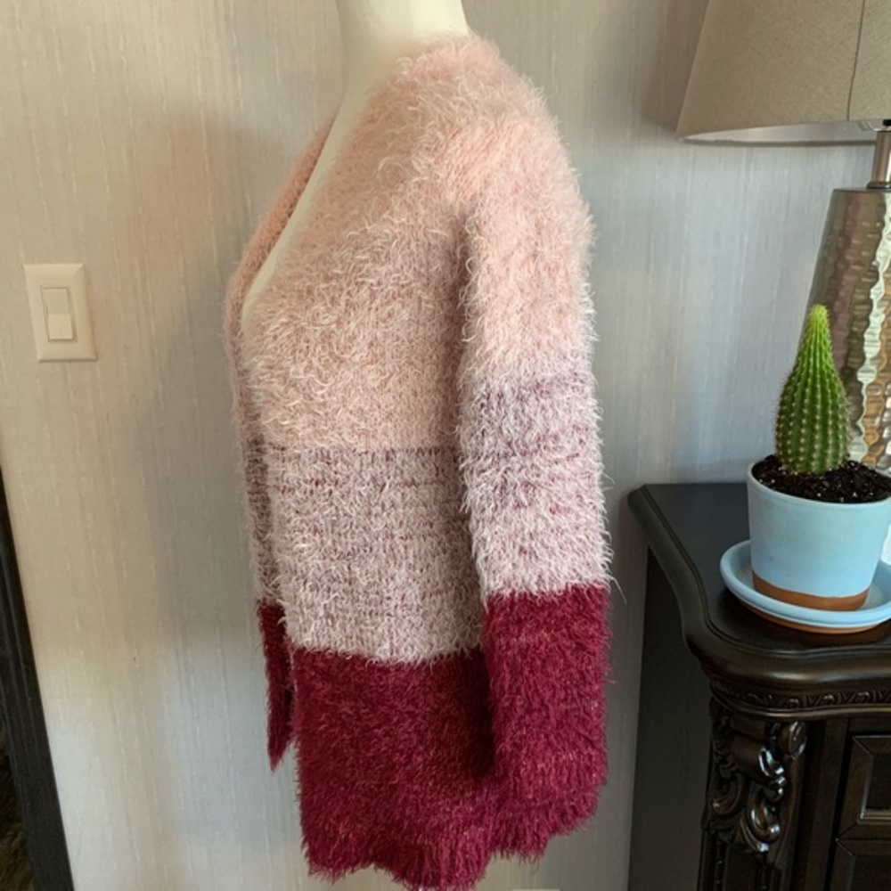 RASMON soft cardigan teddy bear eyelash knit - Picture 4 of 7